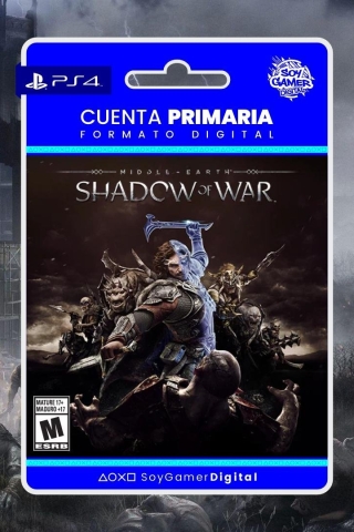 PRIMARIA Middle earth Shadow of War PS4