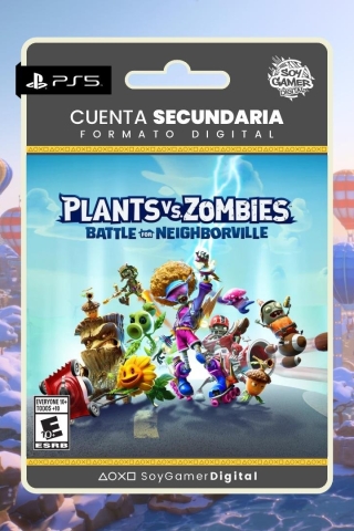 SECUNDARIA Plantas vs Zombies Neighborville PS5