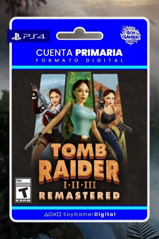 PRIMARIA Tomb Raider I-III Remastered Starring Lara Croft Ps4