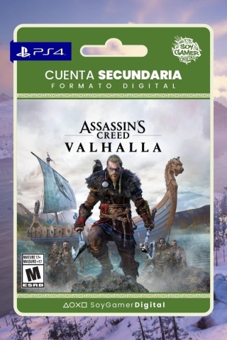SECUNDARIA Assassins Creed Valhalla PS4