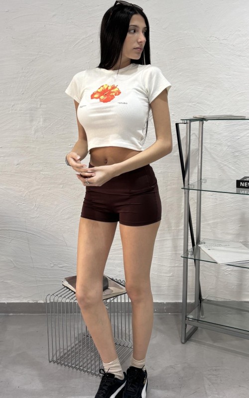 REMERA RIBB FLOR - Art.132A