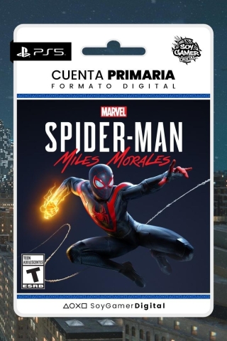 PRIMARIA Spiderman Miles Morales PS5