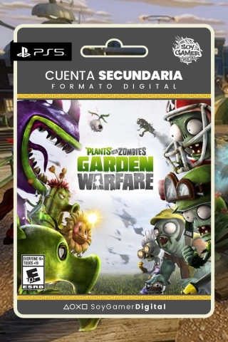 SECUNDARIA Plantas Vs Zombies Garden Warfare PS5