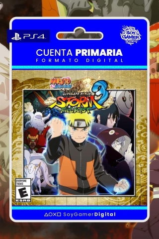 PRIMARIA Naruto Shippuden Ultimate Ninja Storm 3 PS4