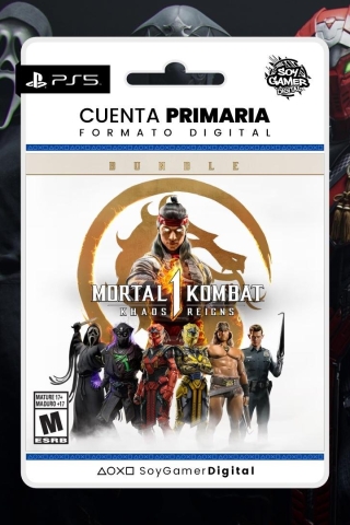 PRIMARIA Mortal Kombat 1 Khaos Reigns Bundle PS5