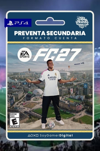 PREVENTA SECUNDARIA FC 27 PS4 (Lanzamiento 25-09-26]
