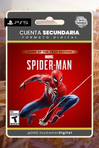 SECUNDARIA Marvels Spiderman GOTY Edition PS5