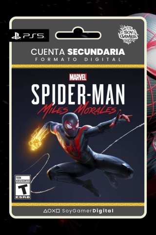 SECUNDARIA Marvel Spiderman Miles Morales PS5