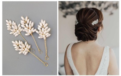 Pins de Semillas Perladas Trihada | Accesorios para Novias y Eventos