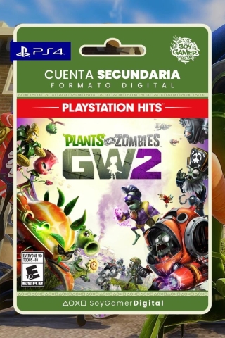 SECUNDARIA Plantas vs Zombies Garden Warfare 2 Standard Edition PS4