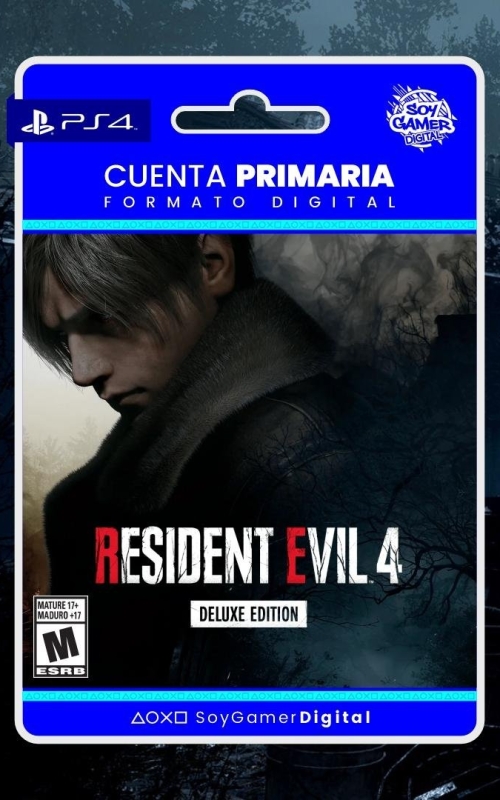 PRIMARIA Resident Evil 4 Deluxe Edition PS4
