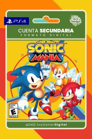 SECUNDARIA Sonic Mania PS4