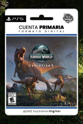 PRIMARIA Jurassic World Evolution 3 PS5 