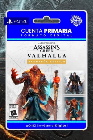 PRIMARIA Assassins Creed Valhalla Ragnarok Edition PS4