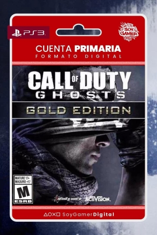 PRIMARIA Call Of Duty Ghost Gold Edition PS3