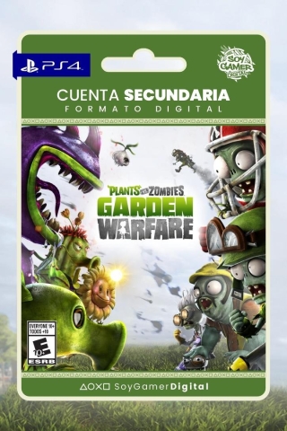 SECUNDARIA Plantas Vs Zombies Garden Warfare PS4