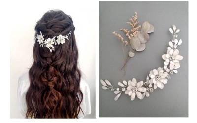 Tocado de Margaritas Artesanal para Novias y Eventos | Trihada Accesorios