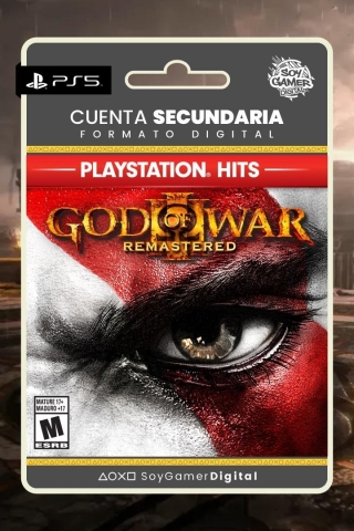 SECUNDARIA God of War 3 Remastered PS5