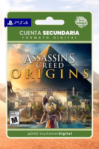 SECUNDARIA Assassins Creed Origins PS4