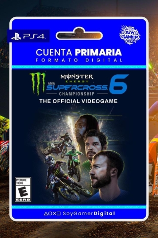 PRIMARIA Monster Energy Supercross - The Official Videogame 6 PS4
