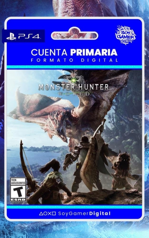 PRIMARIA Monster Hunter World PS4 