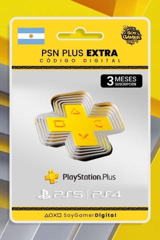 PSN PLUS EXTRA 3 MESES CUENTA ARGENTINA