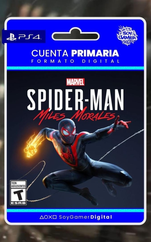 PRIMARIA Marvel Spiderman Miles Morales PS4