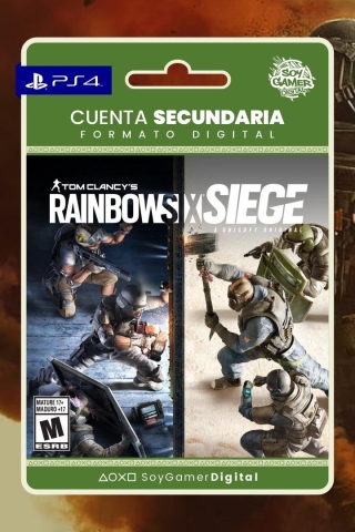 SECUNDARIA Tom Clancys Rainbow Six Siege PS4