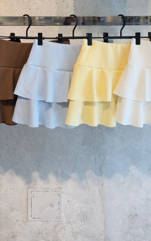 POLLERA SATAI CON VOLADOS - Art.533