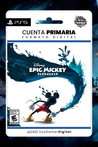 PRIMARIA Disney Epic Mickey Rebrushed PS5