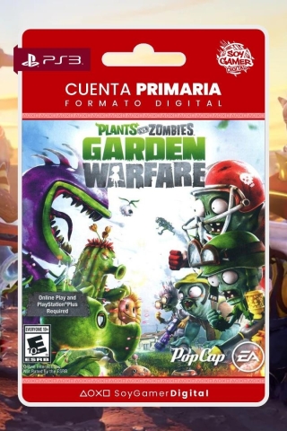 PRIMARIA Plants Vs Zombies Garden Warfare PS3