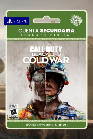 SECUNDARIA Call Of Duty Cold War PS4