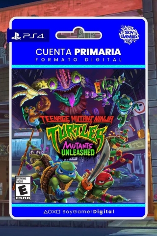 PRIMARIA Teenage Mutant Ninja Turtles: Mutants Unleashed PS4